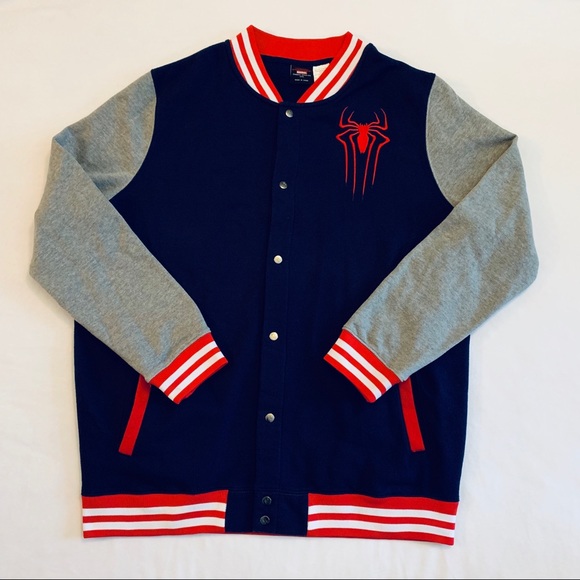 spider man letterman jacket